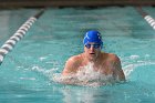 Swimming vs Babson  Wheaton College Swimming vs Babson College. - Photo By: KEITH NORDSTROM : Wheaton, Swimming, Babson